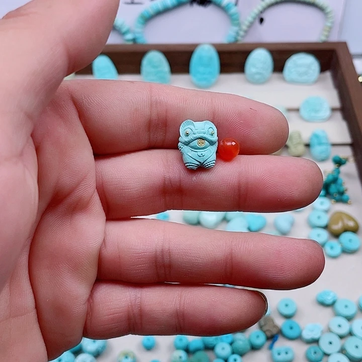 南红玛瑙未镶嵌颈饰欣*155