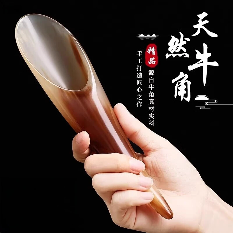 牛角刮痧板全身通用天然牛角刮痧筒肩颈背部刮痧神器具
