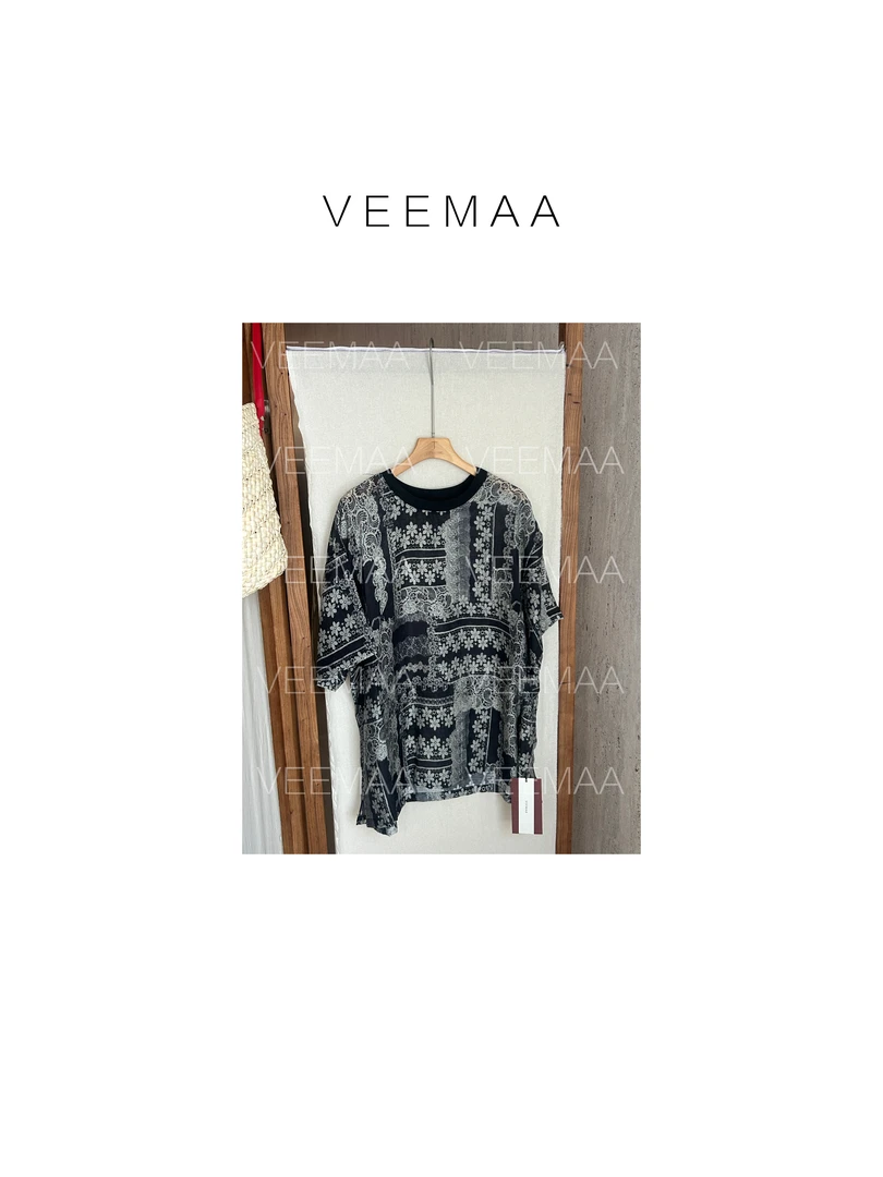 【Veemaa】夜之梦 定制款莱赛尔亚麻显瘦上衣