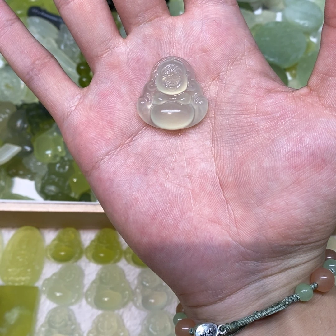 岫玉未镶嵌吊坠(不含链)