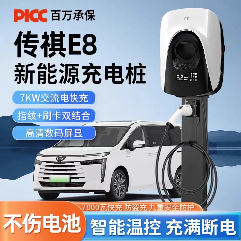 广汽传祺原厂7KW充电枪新能源汽车快充220V国标家用原车充电桩