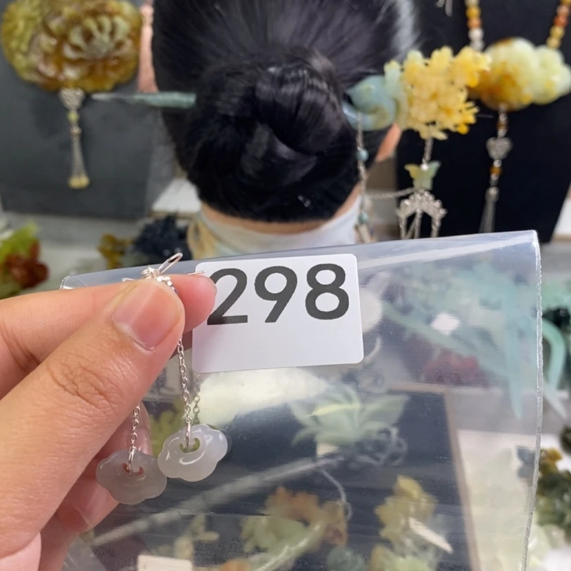 【闪购商品】岫玉发饰未镶嵌M****发簪