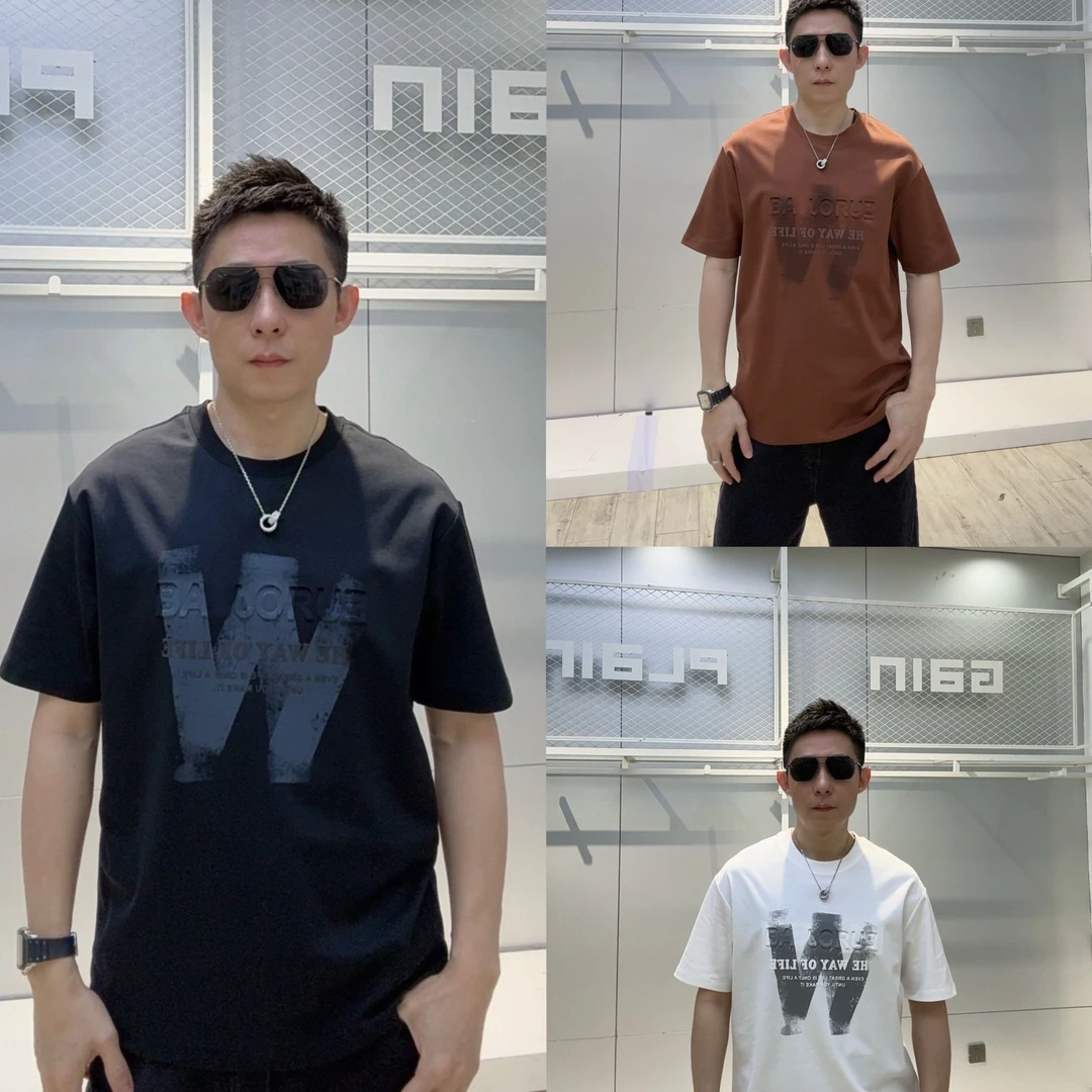 【GP】新款潮流微阔潮流高克重棉T恤1118