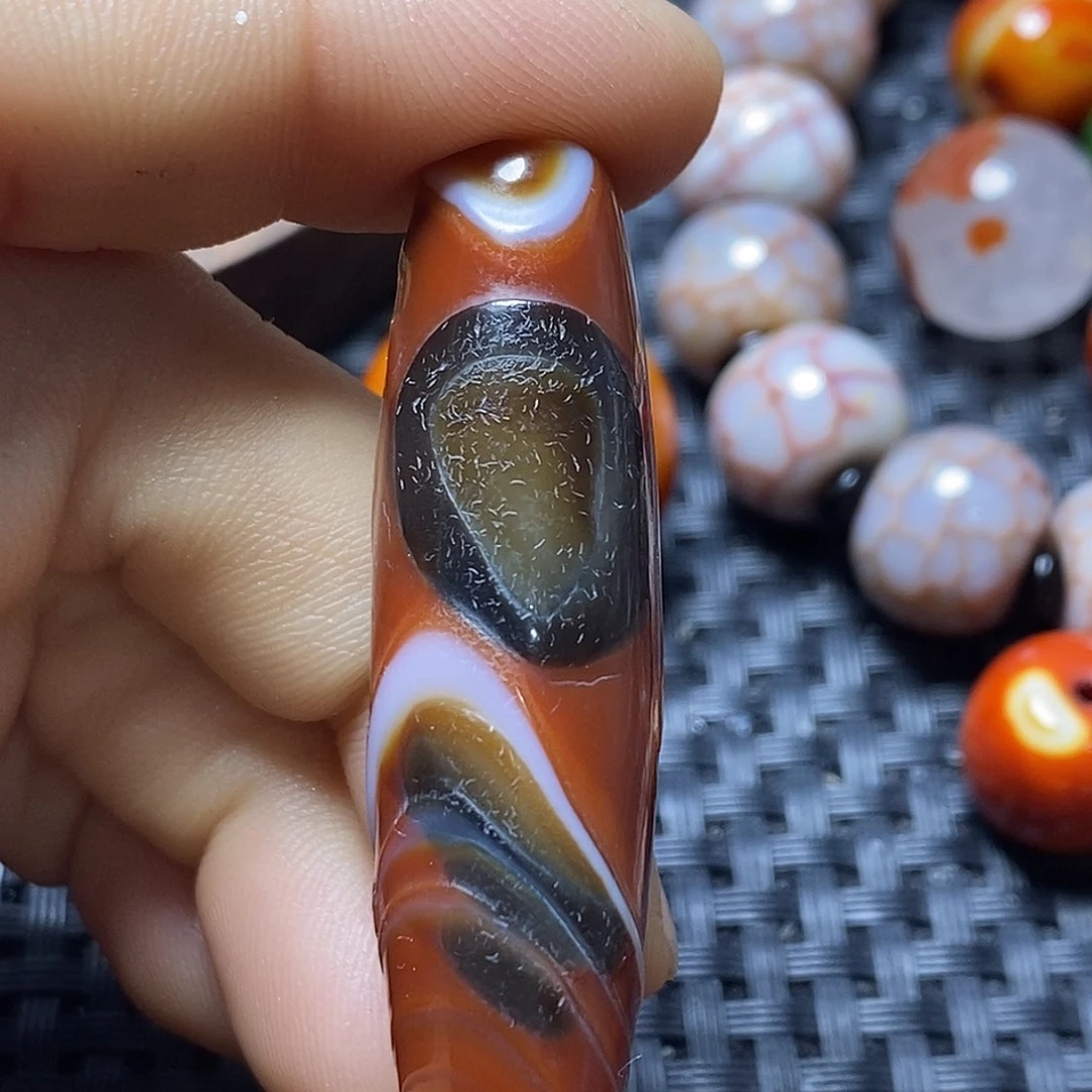 明***3玛瑙/玉髓未镶嵌颈饰