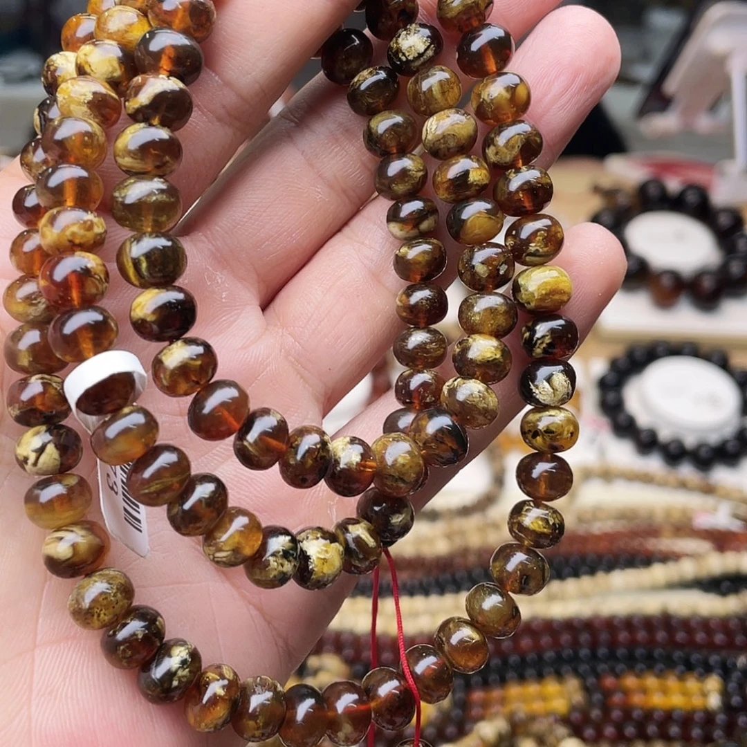 讼***匠琥珀未镶嵌裸石八90373