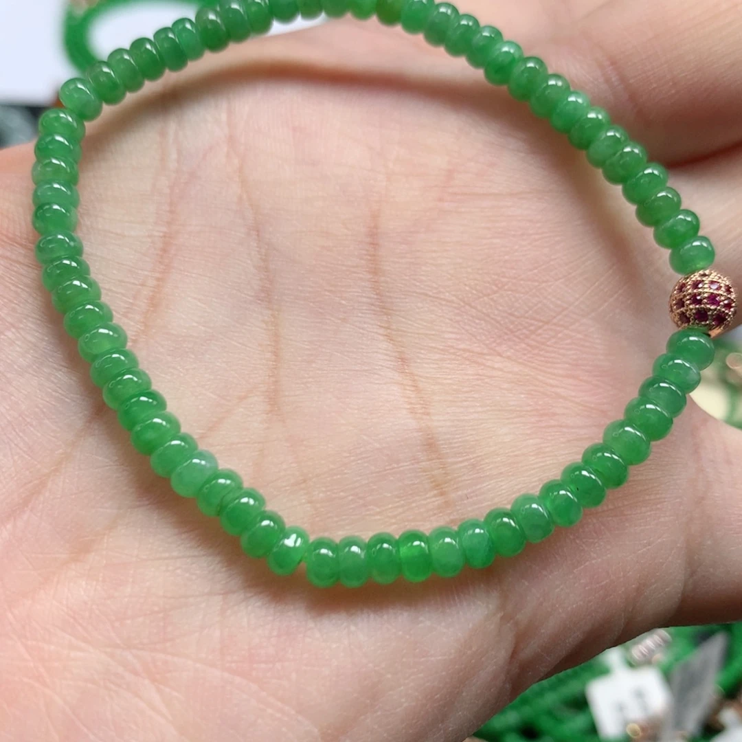 未镶嵌手链翡翠翡翠