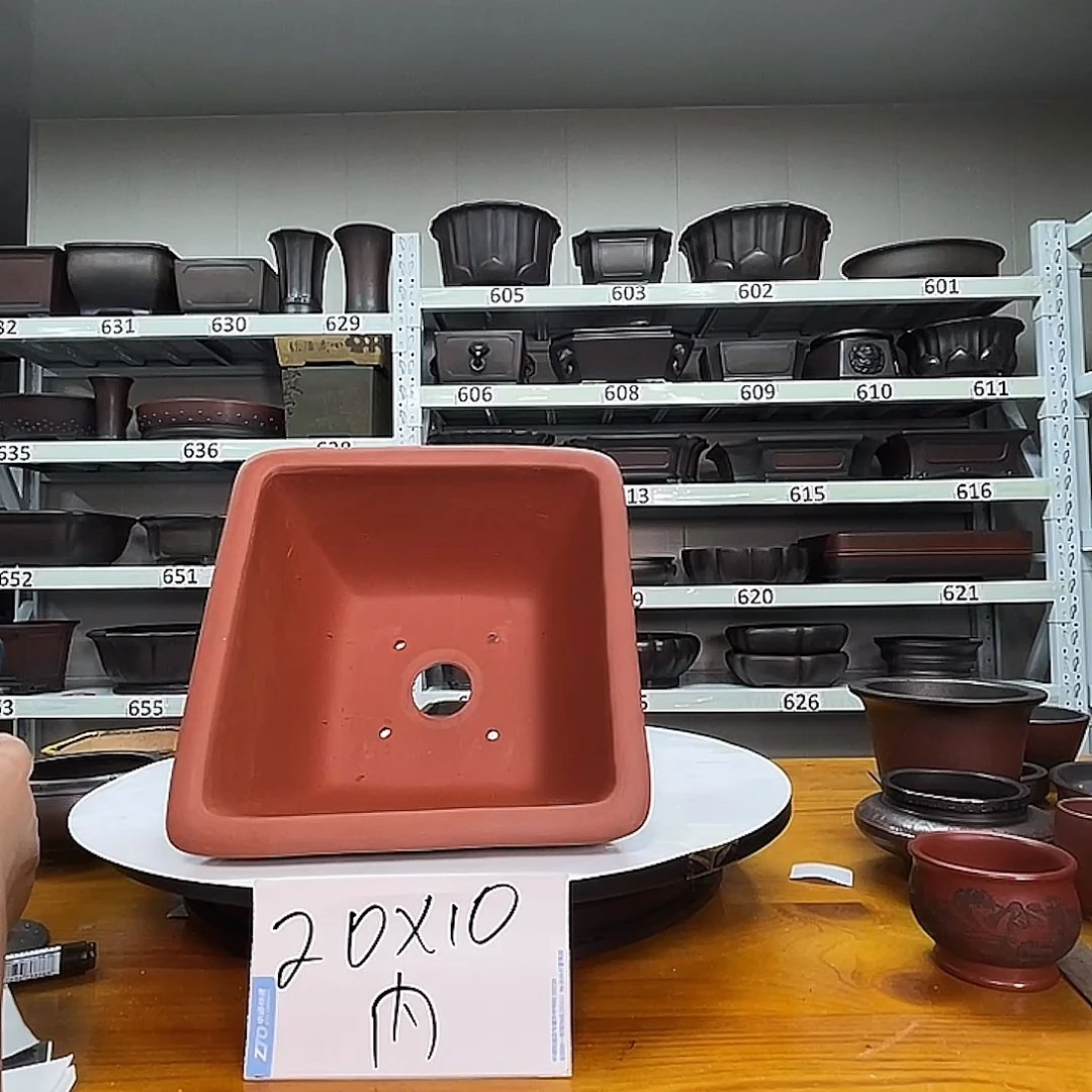 紫砂花盆宜兴紫砂22号