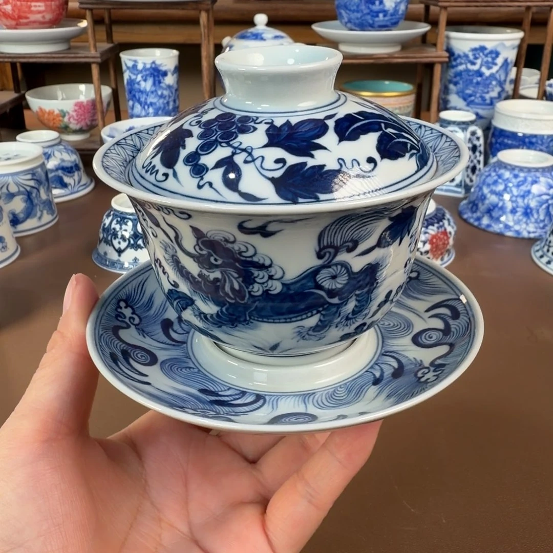 景德镇陶瓷手工手绘