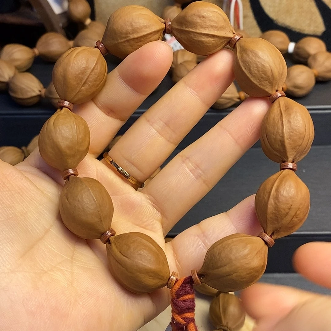 落***仙橄榄核手串/手链梅林铁核20/26左右