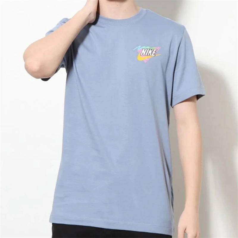 Nike/耐克正品男子复古运动休闲透气圆领套头短袖T恤FD6637-493