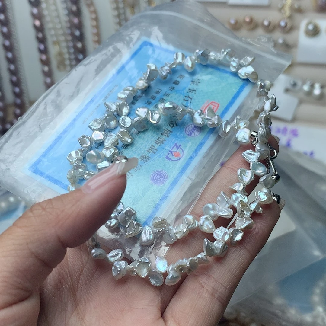 淡水珍珠项链未镶嵌t21项链