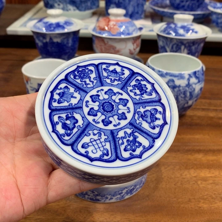 晓月柴窑 八宝盖置