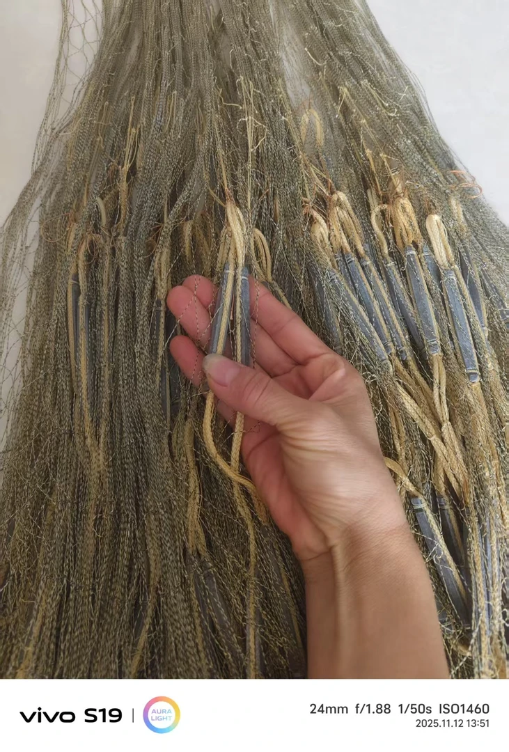 8编双扣5指高4米重八斤半好撒好用 下水不退