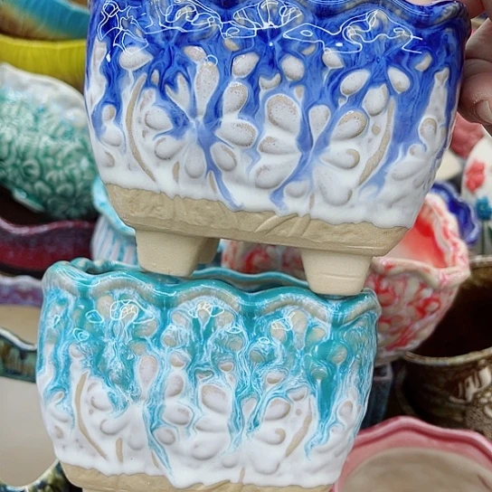 多肉绿植陶瓷花盆