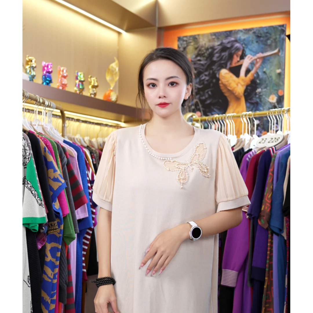 181新款百搭显瘦连衣裙