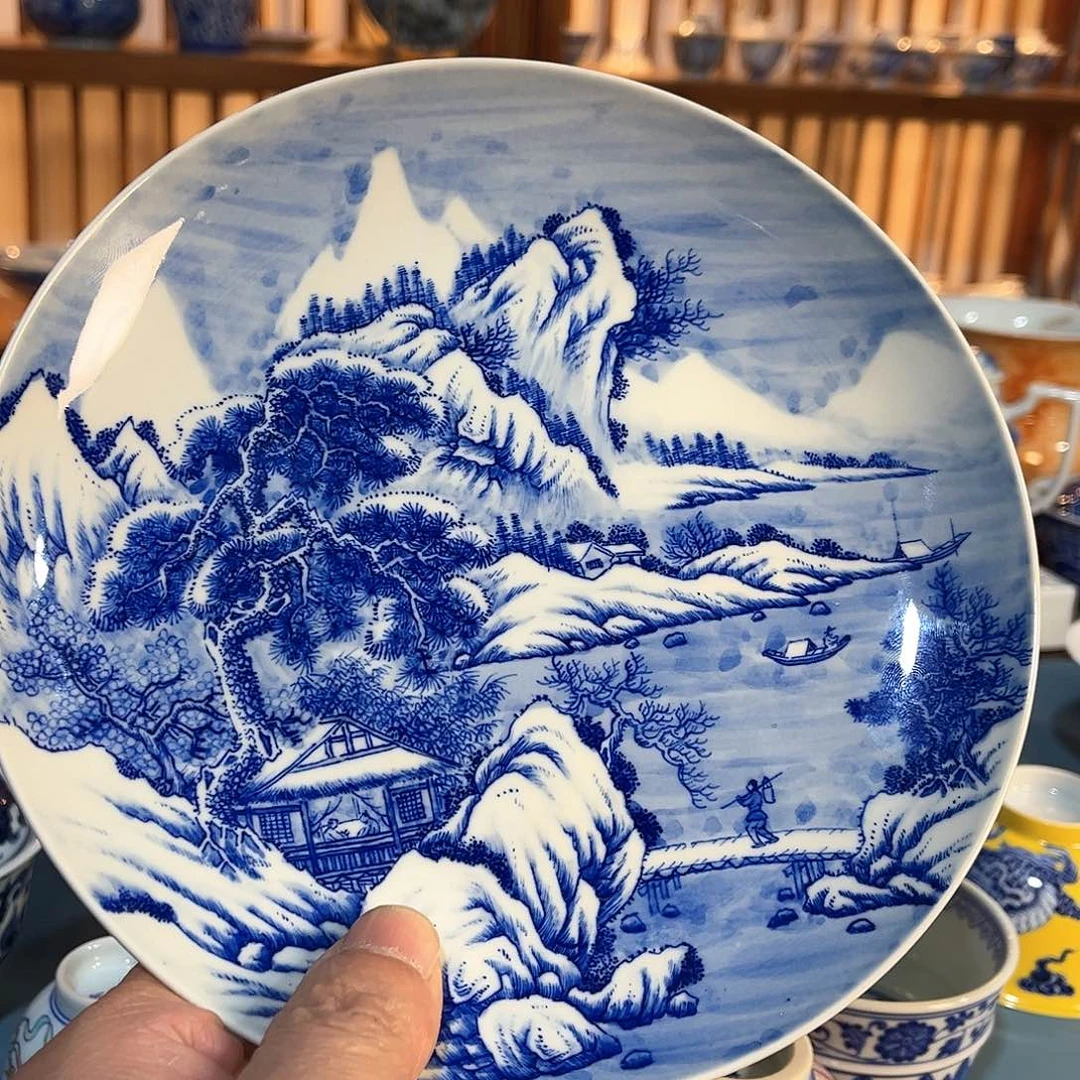 錡镇堂手工手绘绘壶承