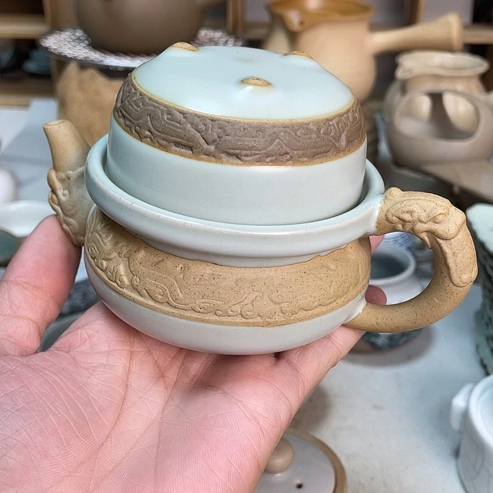 壶老段烧陶瓷茶器