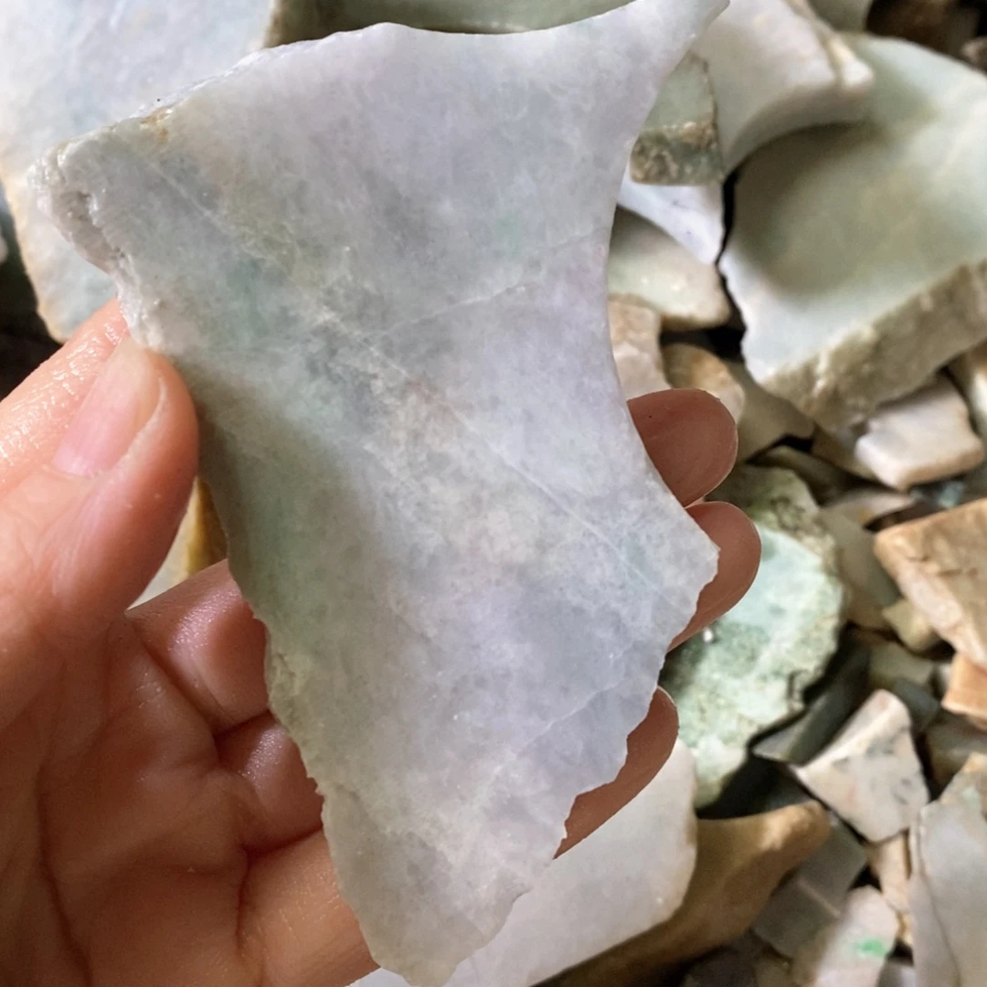 翡翠未镶嵌颈饰天然翡翠