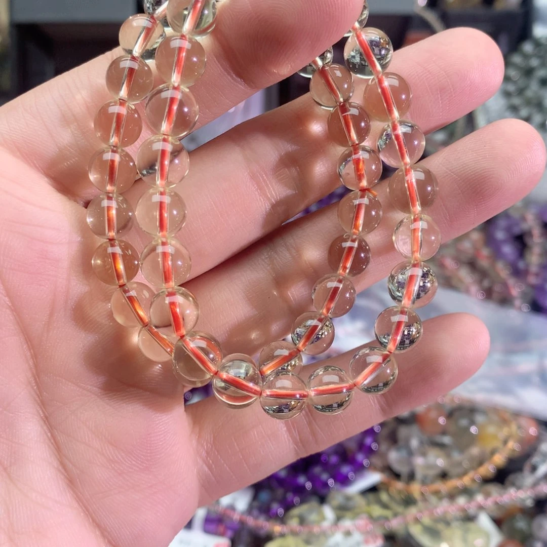 黄晶手链未镶嵌黄水晶8