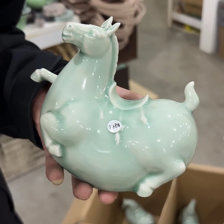 龙泉云间青瓷小米茶器
