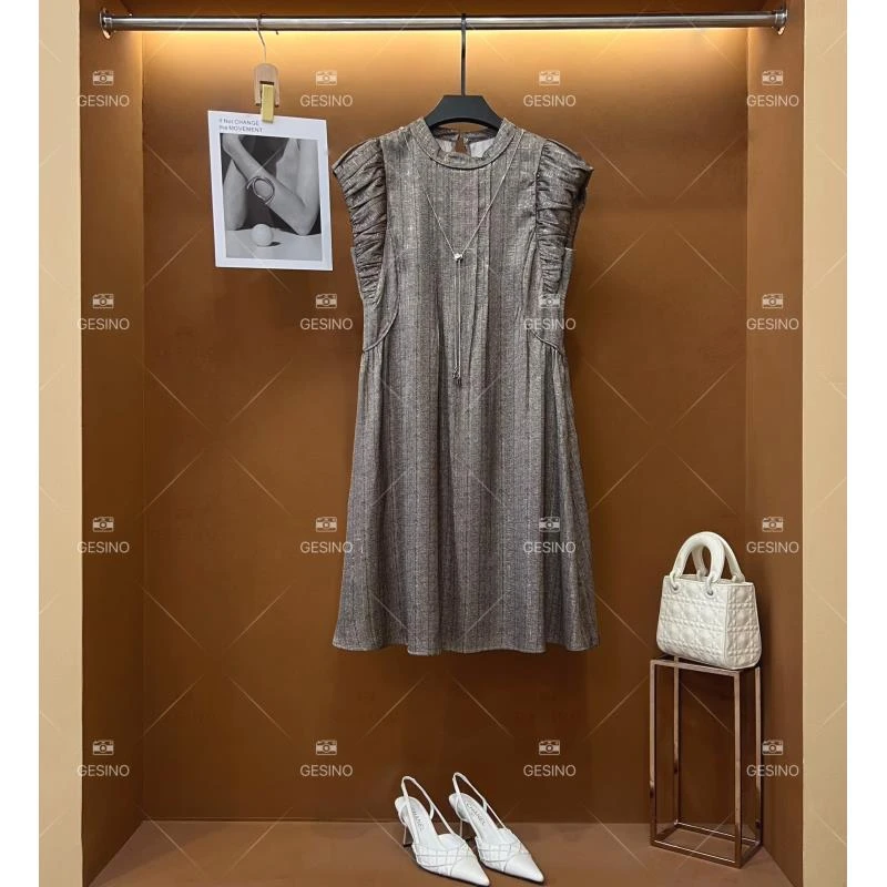 【丽】春夏新款优雅百搭时尚中国风女装连衣裙 XP-2025115