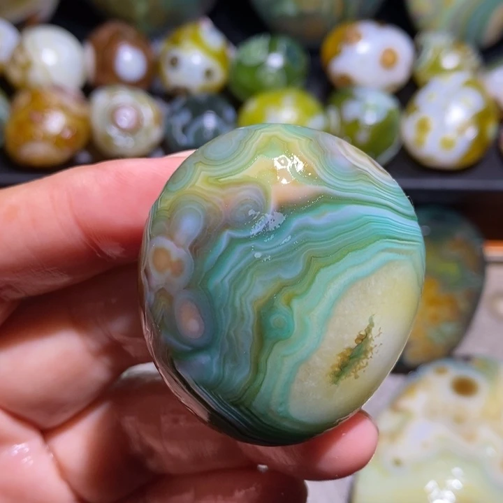 未镶嵌玛瑙/玉髓珠宝半成品21