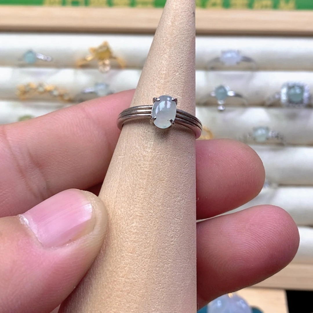 翡翠未镶嵌戒指翡翠戒面