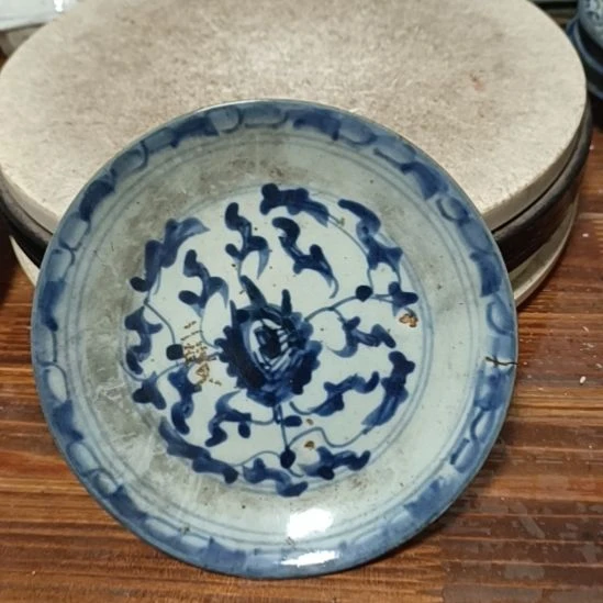 瓷片青花陶瓷摆件粉彩陶瓷摆件青花陶瓷摆件