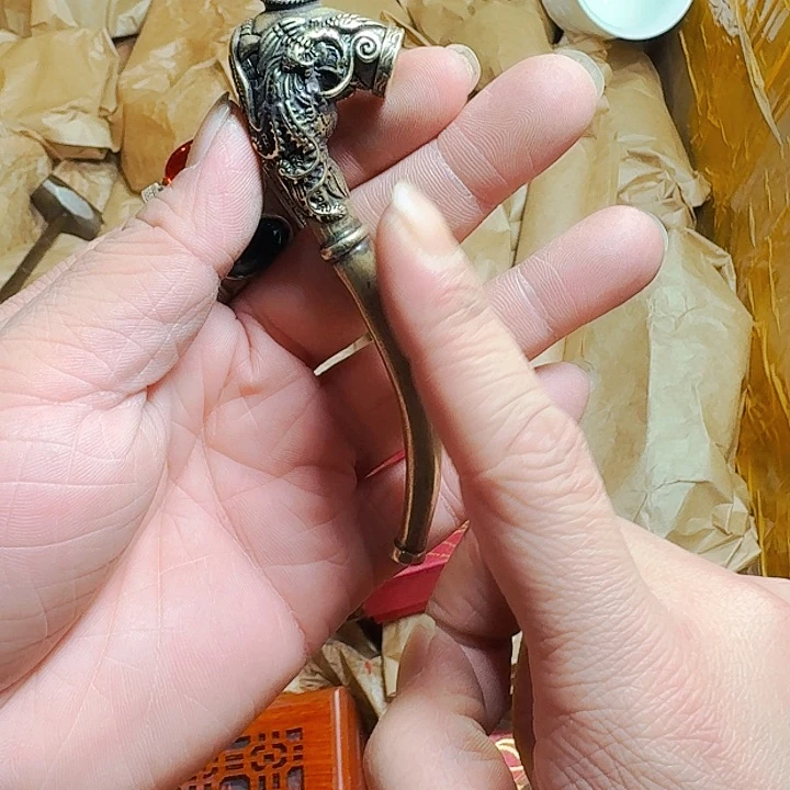 铜器摆件收收藏藏