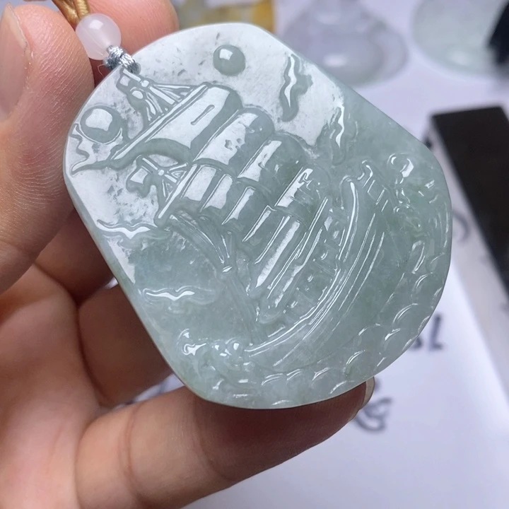 颈饰未镶嵌翡翠翡翠