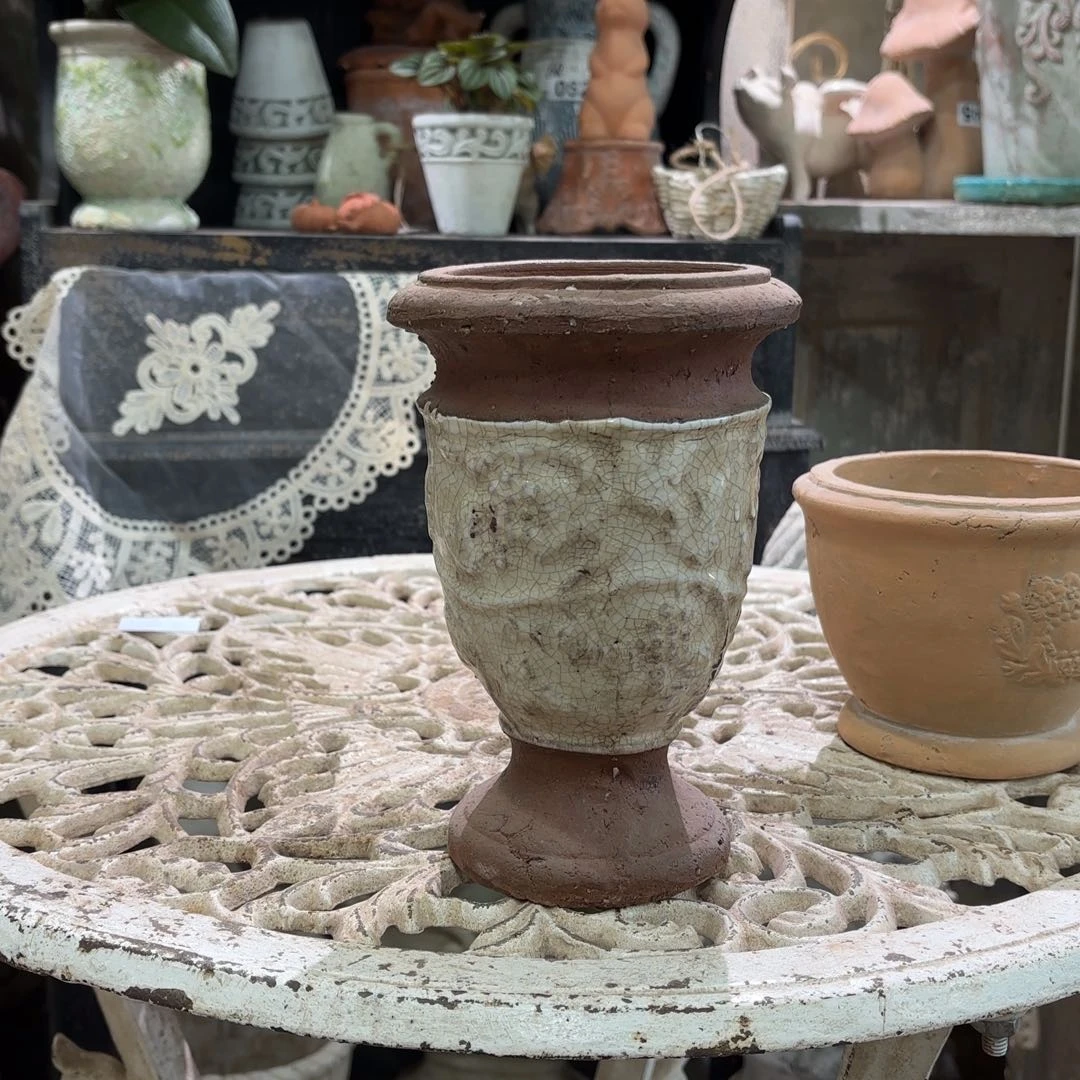 许纯的花房 釉面162 白色葡萄