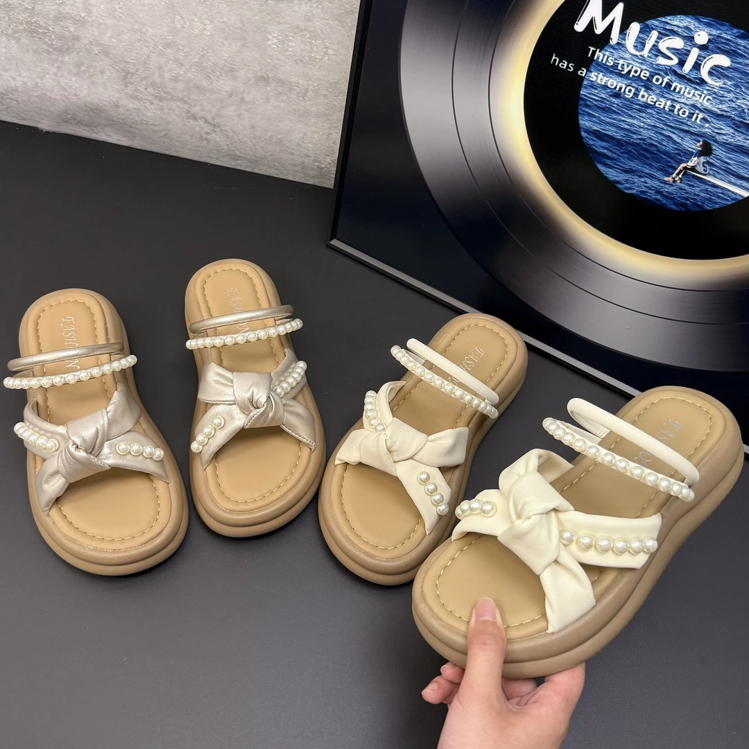 2025新款夏季厚底韩版两穿时尚外穿防滑拖鞋