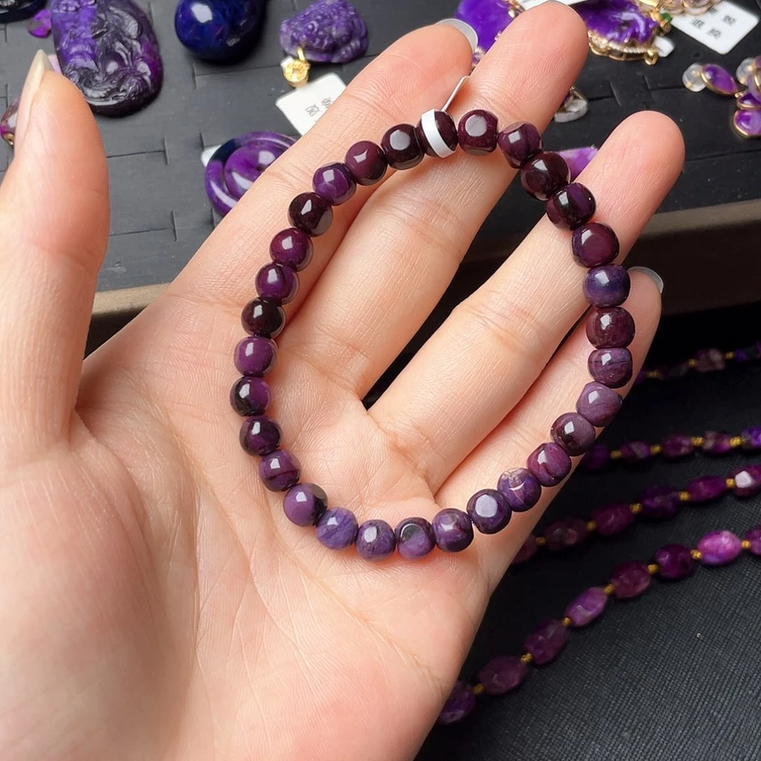 苏纪石（舒俱来）未镶嵌手链