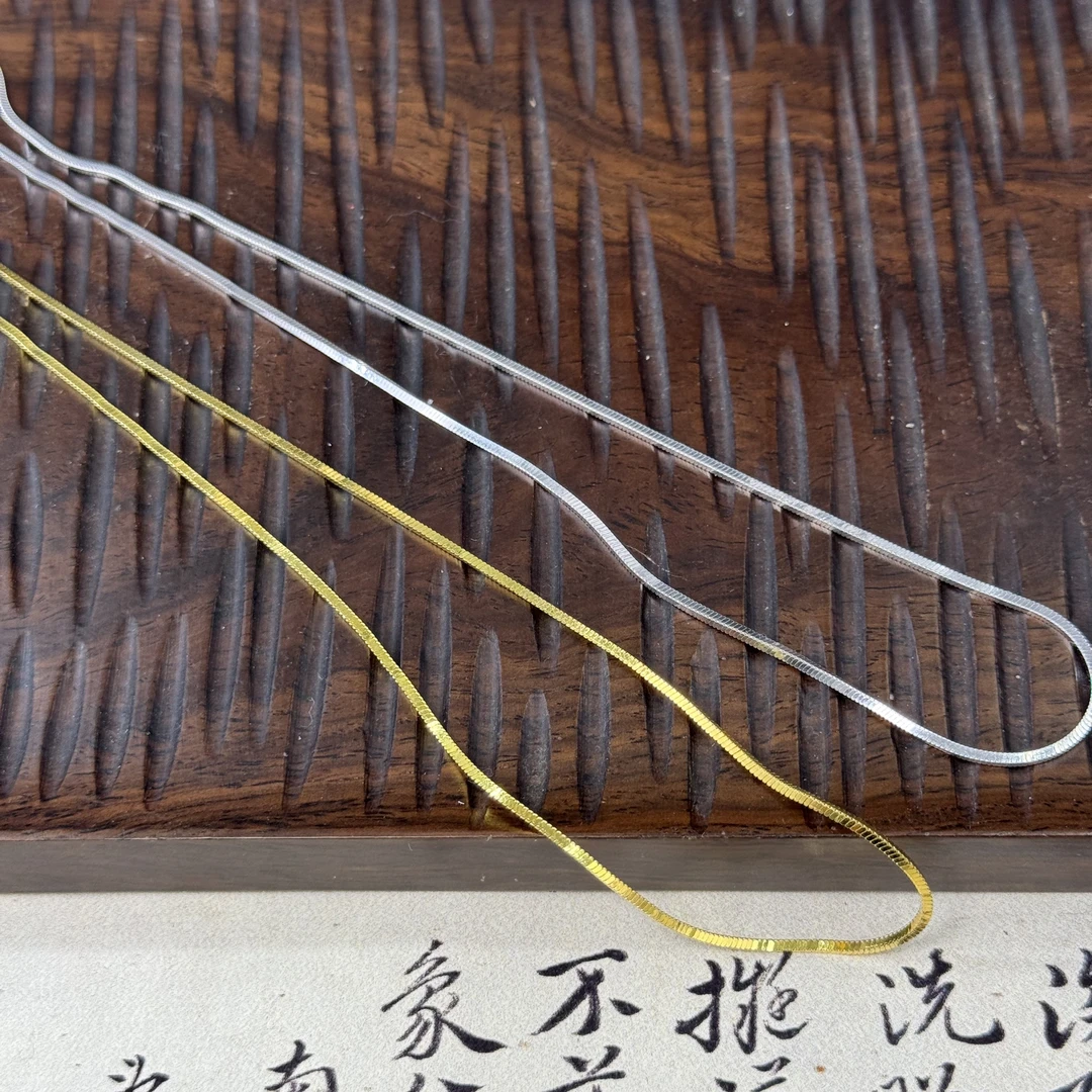 链子925银 【北野珠宝】S925银蛇骨链-B44H-137多样性发一