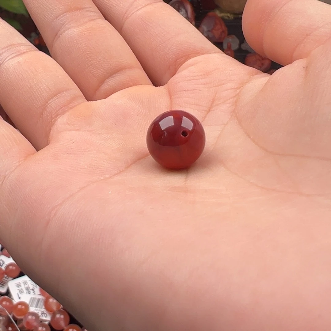 W***e南红玛瑙未镶嵌单珠