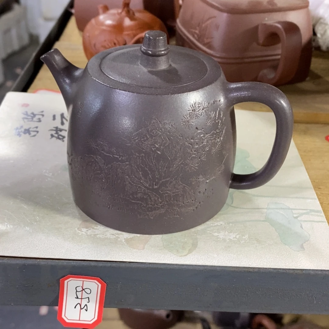 紫砂茶壶原矿手工164