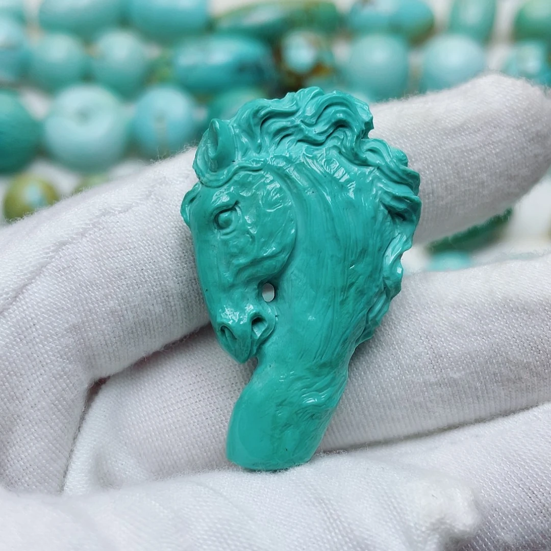 绿松石未镶嵌配饰