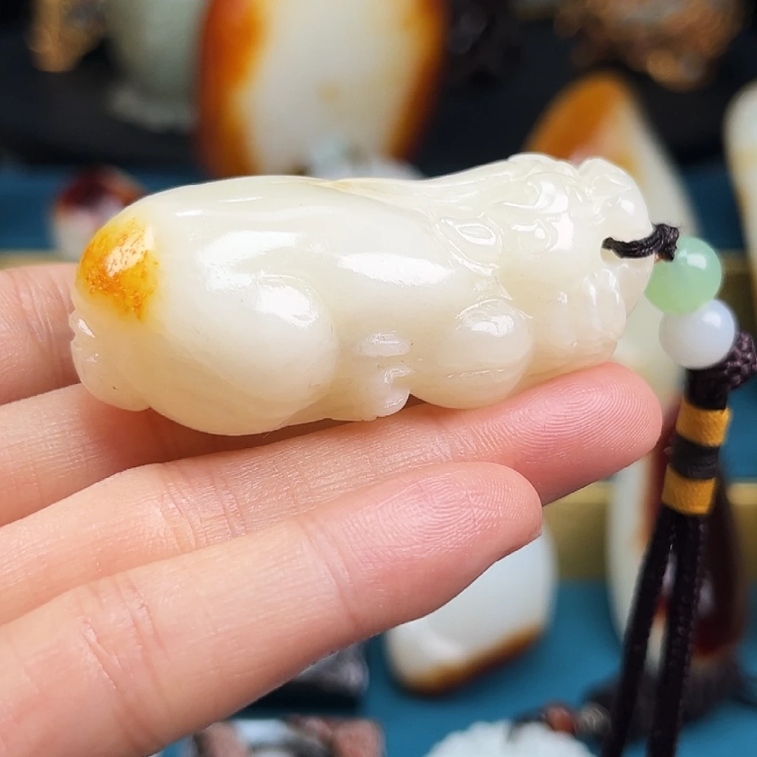 凡门玉府 精品和田玉 手把件