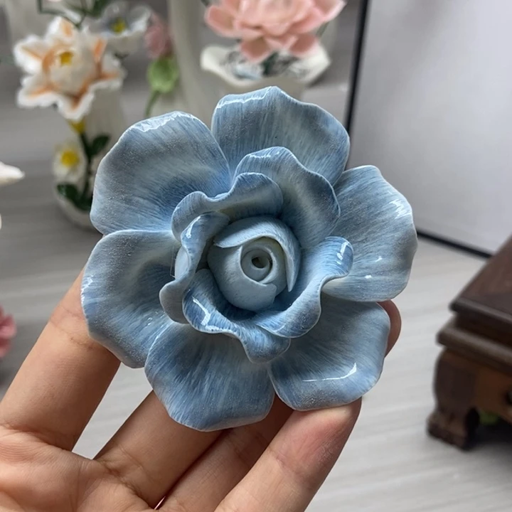 陶瓷手工制作陶瓷花