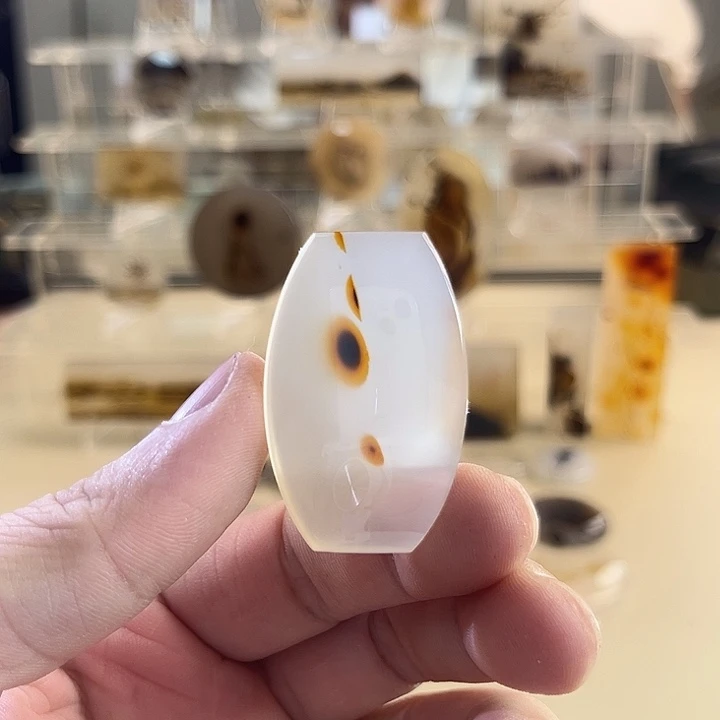 玛瑙/玉髓未镶嵌吊坠(不含链)