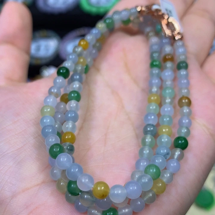 翡翠未镶嵌手链翡翠