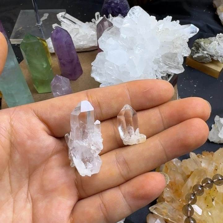 水晶珠宝半成品未镶嵌