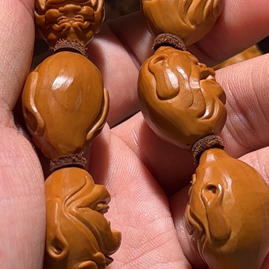 香***饽手串/手链橄榄核手工大嘴