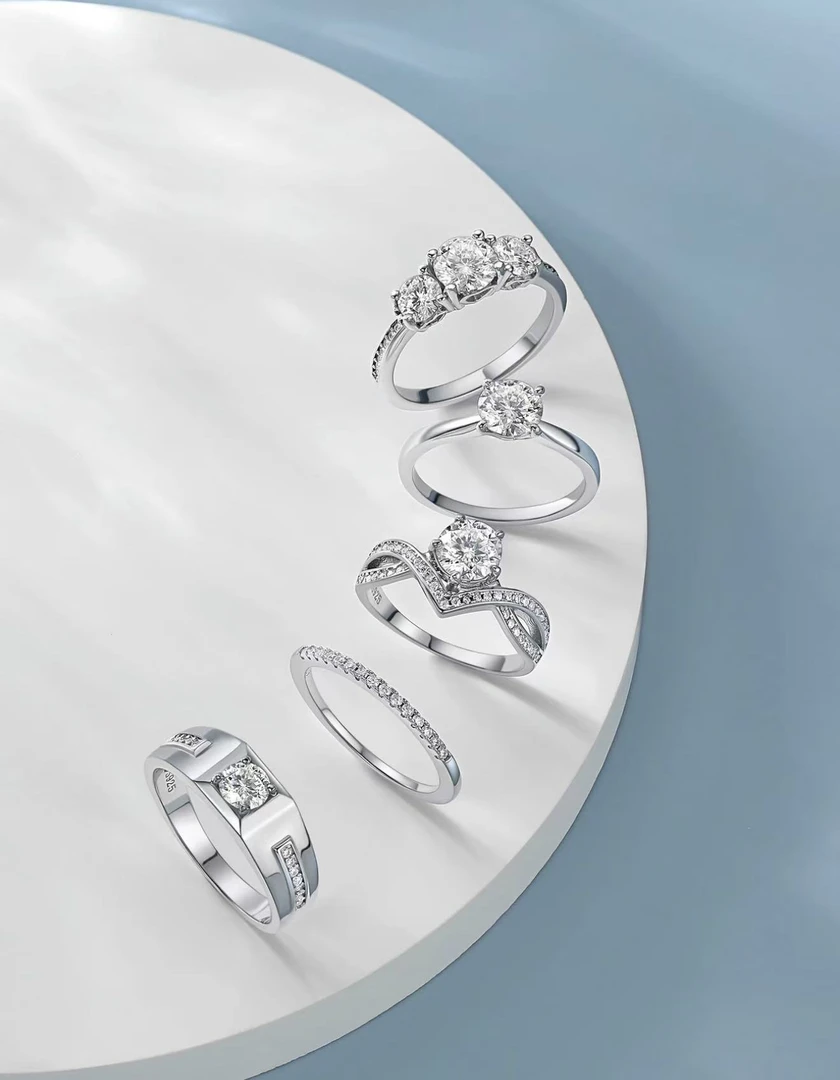 实验室培育钻石151-175实验室高端定制戒指链接