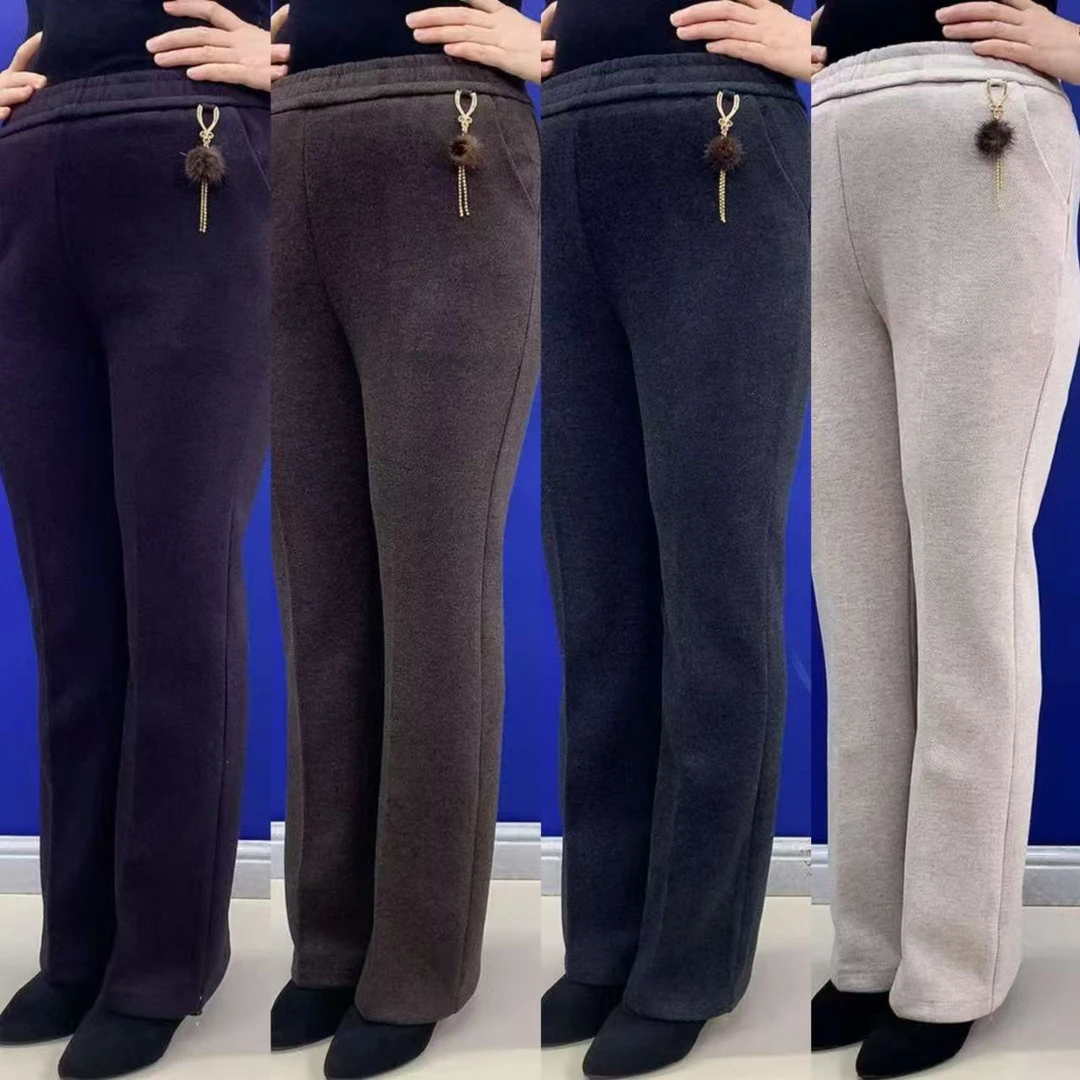 秋冬新款时尚休闲百搭直板裤