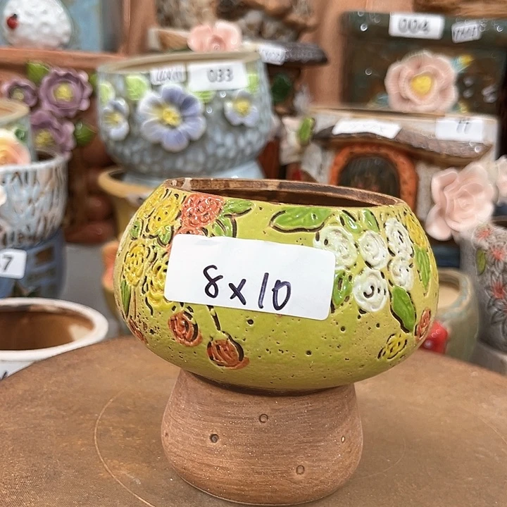 红陶粗陶多肉花盆