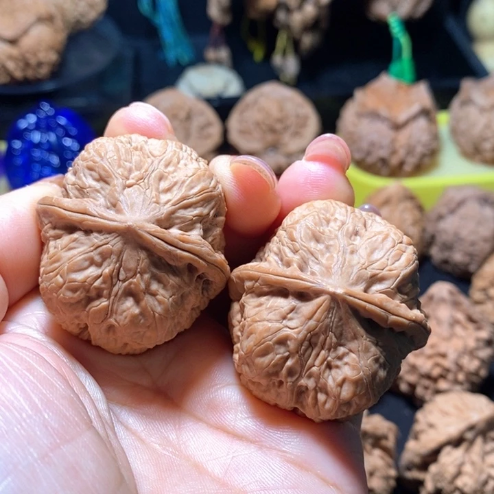 桃核吊坠红方印尖微修37尺