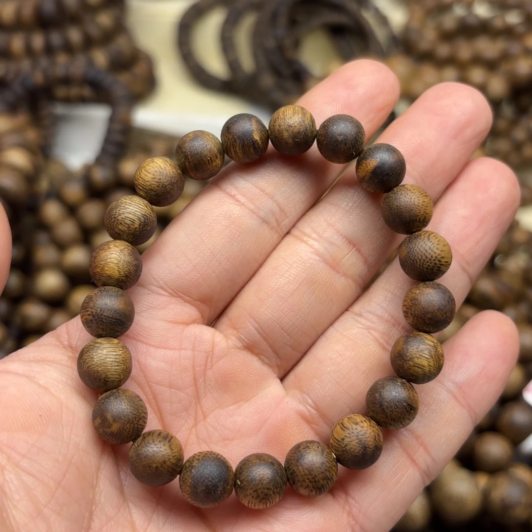 沉香手串卡9单圈7克多样性发一