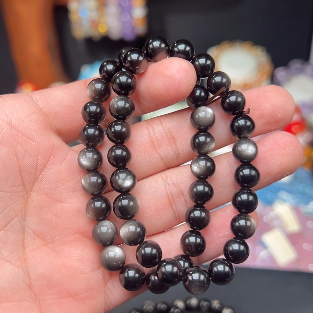 水晶手链未镶嵌迷**胡30.8。8mi 2条