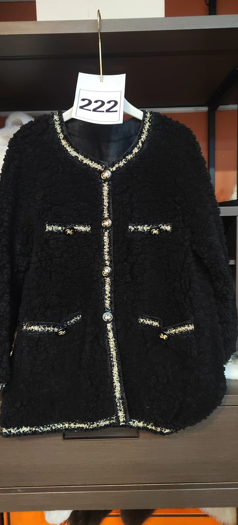 222洋气小个子穿搭秋冬毛毛外套女2025新款时尚宽松显瘦百搭潮流